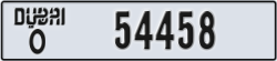 dubai - code - O - number -54458
