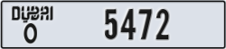 dubai - code - O - number -5472