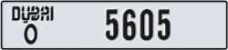dubai - code - O - number -5605