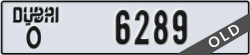 dubai - code - O - number -6289