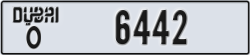 dubai - code - O - number -6442