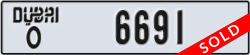 dubai - code - O - number -6691
