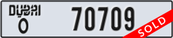 dubai - code - O - number -70709