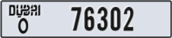 dubai - code - O - number -76302