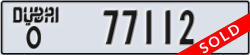 dubai - code - O - number -77112
