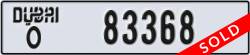 dubai - code - O - number -83368