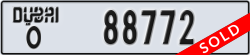 dubai - code - O - number -88772