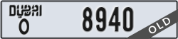 dubai - code - O - number -8940