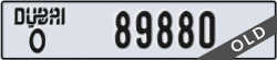 dubai - code - O - number -89801
