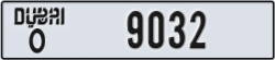 dubai - code - O - number -9032