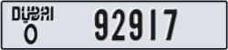 dubai - code - O - number -92917