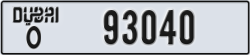 dubai - code - O - number -93040