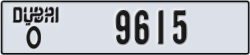 dubai - code - O - number -9615