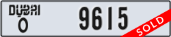 dubai - code - O - number -9615