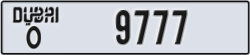 dubai - code - O - number -9698