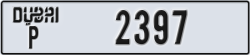dubai - code - P - number -2397
