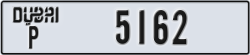 dubai - code - P - number -5162