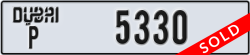 dubai - code - P - number -5330