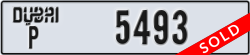 dubai - code - P - number -5493