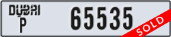 dubai - code - P - number -65535