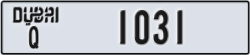 dubai - code - Q - number -1031
