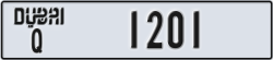 dubai - code - Q - number -1201
