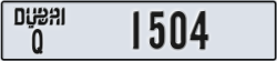 dubai - code - Q - number -1504