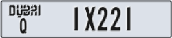dubai - code - Q - number -1X221