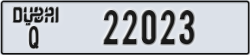 dubai - code - Q - number -22023