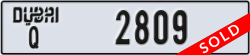dubai - code - Q - number -2809