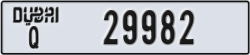 dubai - code - Q - number -29903