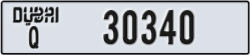 dubai - code - Q - number -30340