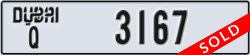 dubai - code - Q - number -3167