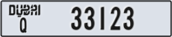 dubai - code - Q - number -33123