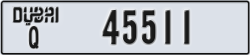 dubai - code - Q - number -45511