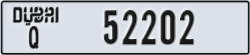dubai - code - Q - number -52202