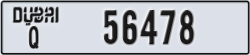 dubai - code - Q - number -56478