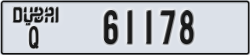 dubai - code - Q - number -61178
