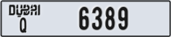 dubai - code - Q - number -6389