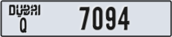 dubai - code - Q - number -7094