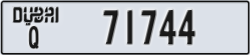 dubai - code - Q - number -71665