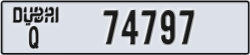 dubai - code - Q - number -74797
