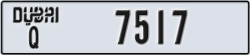 dubai - code - Q - number -7517