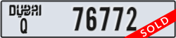 dubai - code - Q - number -76772