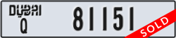 dubai - code - Q - number -81151