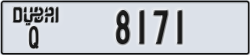 dubai - code - Q - number -8171