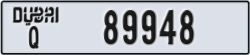 dubai - code - Q - number -89948