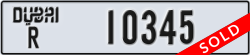 dubai - code - R - number -10345
