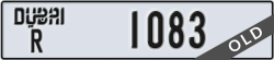 dubai - code - R - number -1083