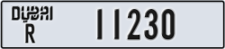 dubai - code - R - number -11151